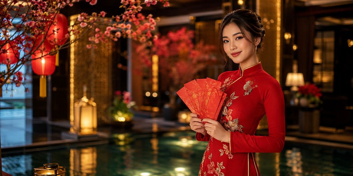 Người chơi vui vẻ trong trang phục truyền thống tại Mui Ne